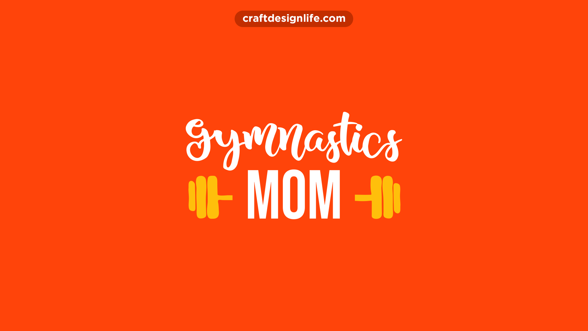 Free Gymnastics Mom SVG Cut File
