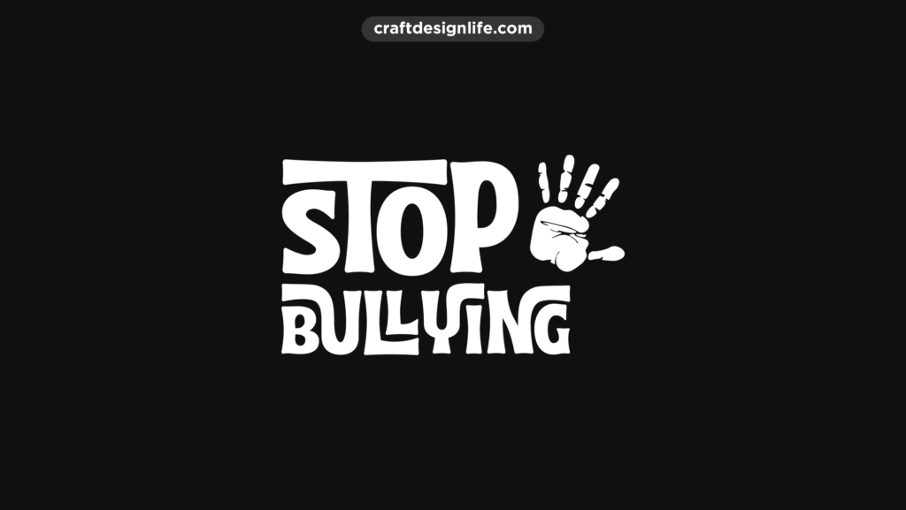 Stop Bullying Free SVG