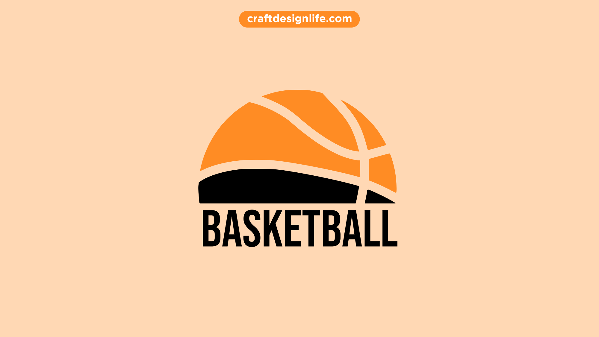 half-basketball-svg-free